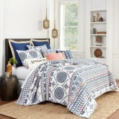 Caperoad Medallion Quilt and Pillow Sham Set - Levtex Home 16 Caperoad Medallion Quilt and Pillow Sham Set - Levtex Home -QUILTS Sales unnamed file 1945