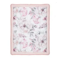 Lambs & Ivy Signature Botanical Baby Watercolor Floral 4-Piece Crib Bedding Set -QUILTS Sales unnamed file 2