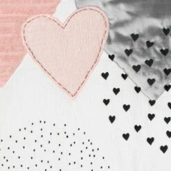 Lambs & Ivy Signature Heart to Heart 4-Piece Crib Bedding Set - Pink, Gray 14 Lambs & Ivy Signature Heart to Heart 4-Piece Crib Bedding Set - Pink, Gray -QUILTS Sales unnamed file 200