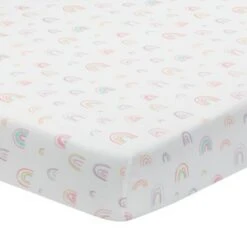 Lambs & Ivy Watercolor Pastel Pink/Mint Rainbow 5-Piece Baby Crib Bedding Set 12 Lambs & Ivy Watercolor Pastel Pink/Mint Rainbow 5-Piece Baby Crib Bedding Set -QUILTS Sales unnamed file 204