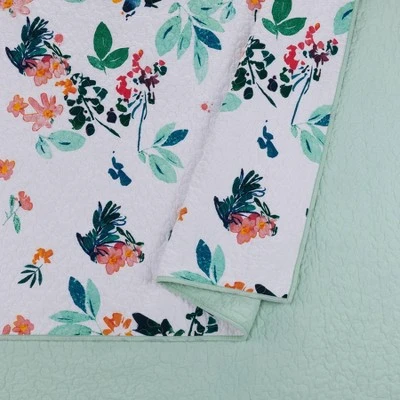 Daydreaming Quilt Set Green/Pink/White - CreativeIngrid for Makers Collective 7 Daydreaming Quilt Set Green/Pink/White - CreativeIngrid for Makers Collective - Image 5