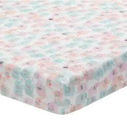 Lambs & Ivy Watercolor Pastel Pink/Mint Rainbow 5-Piece Baby Crib Bedding Set 14 Lambs & Ivy Watercolor Pastel Pink/Mint Rainbow 5-Piece Baby Crib Bedding Set -QUILTS Sales unnamed file 206