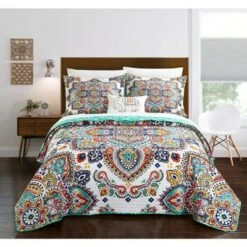 Chic Home Design Maha Quilt Set - Chic Home 15 Chic Home Design Maha Quilt Set - Chic Home -QUILTS Sales unnamed file 2063