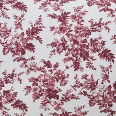 Annalise Quilt & Sham Set - Laura Ashley Coral Red 6 Annalise Quilt & Sham Set - Laura Ashley Coral Red - Image 4