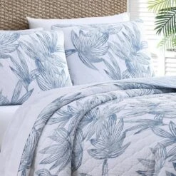 Kayo Quilt & Sham Set Blue - Tommy Bahama