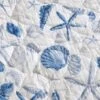 Laura Ashley - Sea Whispers Quilt & Sham Set Blue -QUILTS Sales unnamed file 2135