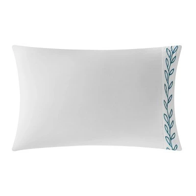 Carli Quilt Set Aqua/Coral - Chic Home Design 4 Carli Quilt Set Aqua/Coral - Chic Home Design - Image 2