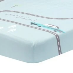 Lambs & Ivy Baby Car Tunes 4-Piece Nursery Crib Bedding Set - Blue -QUILTS Sales unnamed file 221