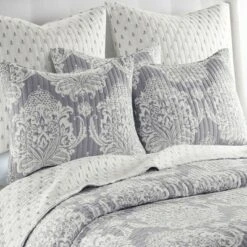 Belhaven Damask Quilt Set - Levtex Home -QUILTS Sales unnamed file 2243
