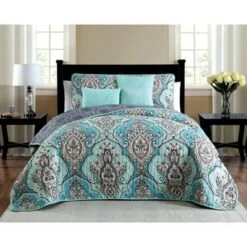 Geneva Home Fashion Avondale Manor Odette Medallion Quilt & Sham Set 11 Geneva Home Fashion Avondale Manor Odette Medallion Quilt & Sham Set -QUILTS Sales unnamed file 2252