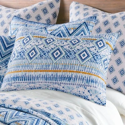 Aquatine Quilt and Pillow Sham Set - Levtex Home 4 Aquatine Quilt and Pillow Sham Set - Levtex Home - Image 2