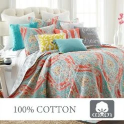 Greenwich Multi Quilt and Pillow Sham Set - Levtex Home -QUILTS Sales unnamed file 2412