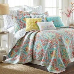 Tribeca Quilt and Pillow Sham Set - Levtex Home -QUILTS Sales unnamed file 2429