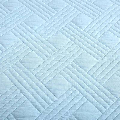 Ocean Club Cotton Quilt & Sham Set Blue - Tommy Bahama 6 Ocean Club Cotton Quilt & Sham Set Blue - Tommy Bahama - Image 4
