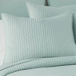 Cross Stitch Blue Haze Solid Quilt Set - Levtex Home 11 Cross Stitch Blue Haze Solid Quilt Set - Levtex Home -QUILTS Sales unnamed file 2459