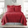 Cross Stitch Red Solid Quilt Set - Levtex Home 1 Cross Stitch Red Solid Quilt Set - Levtex Home -QUILTS Sales unnamed file 2480