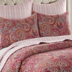 Kimpton Red Quilt Set - Levtex Home -QUILTS Sales unnamed file 2494