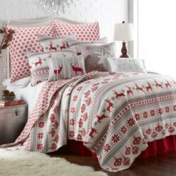Silent Night Holiday Quilt Set - Levtex Home 10 Silent Night Holiday Quilt Set - Levtex Home -QUILTS Sales unnamed file 2501