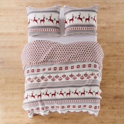 Silent Night Holiday Quilt Set - Levtex Home 5 Silent Night Holiday Quilt Set - Levtex Home - Image 3
