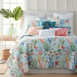 Sancti Petri Quilt and Pillow Sham Set - Levtex Home -QUILTS Sales unnamed file 2513