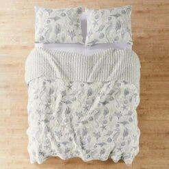 Tahiti Grey Quilt and Pillow Sham Set - Levtex Home 12 Tahiti Grey Quilt and Pillow Sham Set - Levtex Home -QUILTS Sales unnamed file 2516