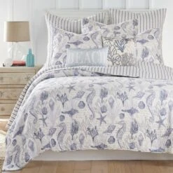 Tahiti Grey Quilt and Pillow Sham Set - Levtex Home 15 Tahiti Grey Quilt and Pillow Sham Set - Levtex Home -QUILTS Sales unnamed file 2519