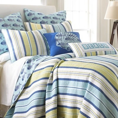 Bayport Quilt Set - Multicolor - Levtex Home 3 Bayport Quilt Set - Multicolor - Levtex Home