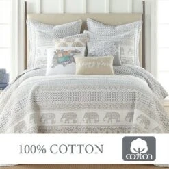 Nacala Bohemian Quilt and Pillow Sham Set - Levtex Home -QUILTS Sales unnamed file 2538
