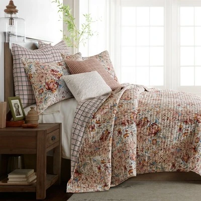 Leonora Pink Quilt Set - Levtex Home 3 Leonora Pink Quilt Set - Levtex Home