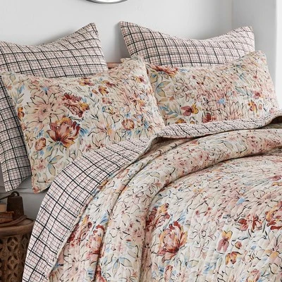 Leonora Pink Quilt Set - Levtex Home 4 Leonora Pink Quilt Set - Levtex Home - Image 2