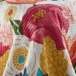 Grandiflora Quilt and Pillow Sham Set - Levtex Home -QUILTS Sales unnamed file 2591