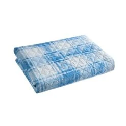 Ryan Plaid Quilt Set - Olivia & Finn Blue -QUILTS Sales unnamed file 2598