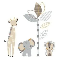 Lambs & Ivy Jungle Safari Gray/Tan/White Nursery 6-Piece Baby Crib Bedding Set 19 Lambs & Ivy Jungle Safari Gray/Tan/White Nursery 6-Piece Baby Crib Bedding Set -QUILTS Sales unnamed file 26