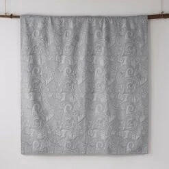 Perla Grey Quilt and Pillow Sham Set - Levtex Home -QUILTS Sales unnamed file 2611