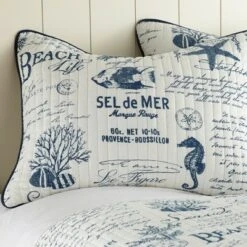 Beach Life Quilt and Pillow Sham Set - Levtex Home