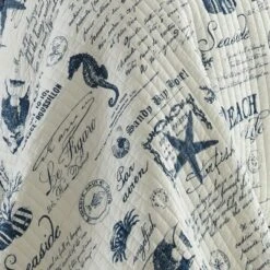 Beach Life Quilt and Pillow Sham Set - Levtex Home -QUILTS Sales unnamed file 2626