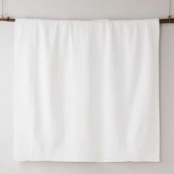 Cross Stitch White Solid Quilt Set - Levtex Home -QUILTS Sales unnamed file 2649