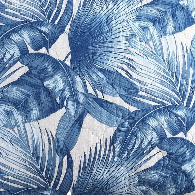 Royal Palm Quilt Set - Tommy Bahama Blue 7 Royal Palm Quilt Set - Tommy Bahama Blue - Image 5