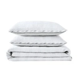 Eddie Bauer - Twin Lake Crescent Quilt & Sham Set Solid Gray 9 Eddie Bauer - Twin Lake Crescent Quilt & Sham Set Solid Gray -QUILTS Sales unnamed file 2808