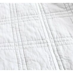 Eddie Bauer - Twin Lake Crescent Quilt & Sham Set Solid Gray 11 Eddie Bauer - Twin Lake Crescent Quilt & Sham Set Solid Gray -QUILTS Sales unnamed file 2810