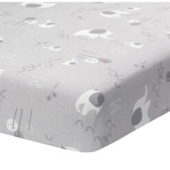 Bedtime Originals Elephant Love Gray 3-Piece Nursery Baby Crib Bedding Set -QUILTS Sales unnamed file 284