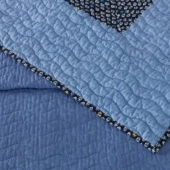 Paisley Wave Quilt Set - Vera Bradley Blue 12 Paisley Wave Quilt Set - Vera Bradley Blue -QUILTS Sales unnamed file 2846