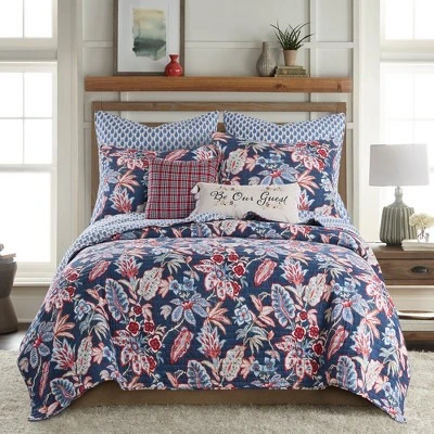 Isadora Floral Quilt Set - Levtex Home 9 Isadora Floral Quilt Set - Levtex Home - Image 7