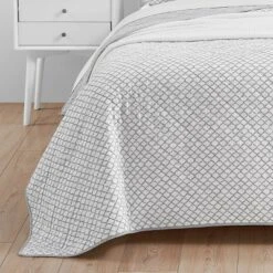 Catch And Release Quilt & Sham Set Gray - Scout Home -QUILTS Sales unnamed file 2922