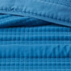 Lofty Velvet Quilt - Threshold™ Navy -QUILTS Sales unnamed file 298