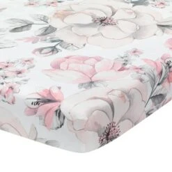 Lambs & Ivy Signature Botanical Baby Watercolor Floral 4-Piece Crib Bedding Set -QUILTS Sales unnamed file 3