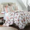 Brighton Coral Quilt Set - Levtex Home -QUILTS Sales unnamed file 3019
