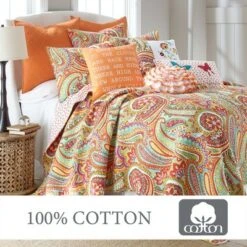 Sylvie Quilt Set - Multicolor - Levtex Home -QUILTS Sales unnamed file 3027