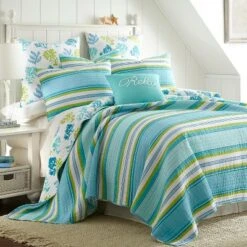 Cozumel Quilt Set - Coastal Multicolor - Levtex Home 15 Cozumel Quilt Set - Coastal Multicolor - Levtex Home -QUILTS Sales unnamed file 3038