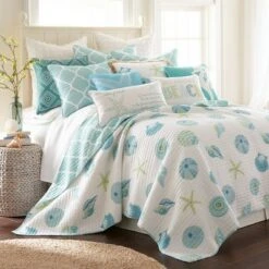 Del Ray Quilt Set - One Twin Quilt and One Standard Sham - Levtex Home